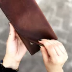 The Perfect Pouch Leather Clutch for Women ,The Perfect Pouch ,Leather Clutch for Women