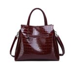 Glossy Patent Leather Women Bag Set,Women Bag Set,Glossy Patent Leather