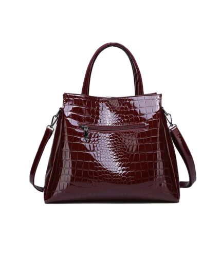 Glossy Patent Leather Women Bag Set,Women Bag Set,Glossy Patent Leather