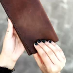 The Perfect Pouch Leather Clutch for Women ,The Perfect Pouch ,Leather Clutch for Women