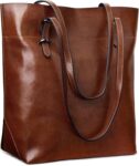 Vintage Genuine Leather Tote Shoulder Bag,Genuine Leather Tote Shoulder Bag, Leather Tote Shoulder Bag