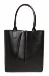 North South Leather Shopping Tote ,North South Leather Shopping Tote