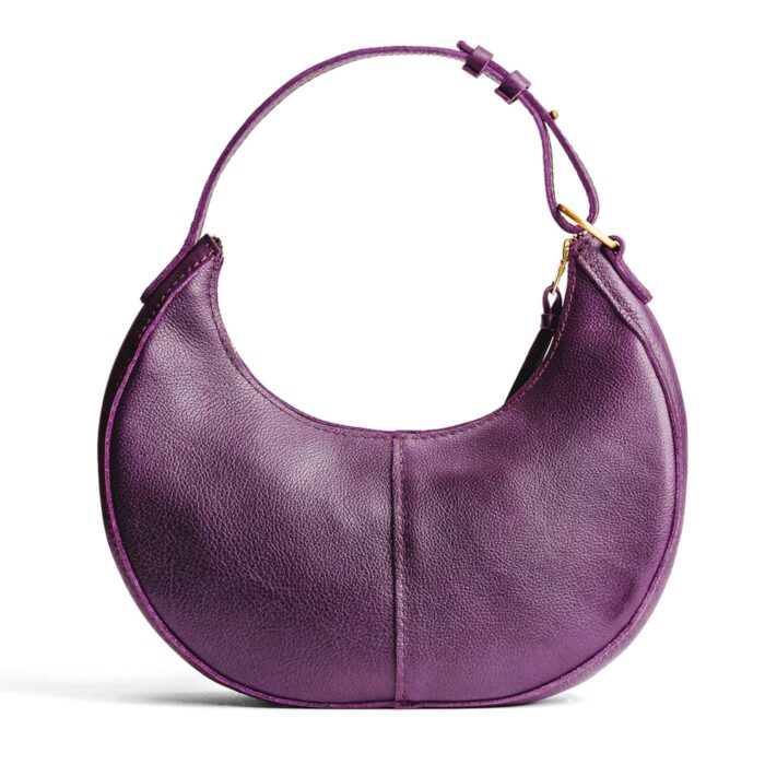 Moon Style Leather Purple HandBags ,Moon Style ,Leather Purple HandBags