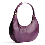 Moon Style Leather Purple HandBags ,Moon Style ,Leather Purple HandBags