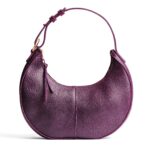 Moon Style Leather Purple HandBags ,Moon Style ,Leather Purple HandBags