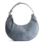 Moon Style Leather Grey HandBags ,Moon Style ,Leather Grey HandBags