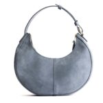 Moon Style Leather Grey HandBags ,Moon Style ,Leather Grey HandBags