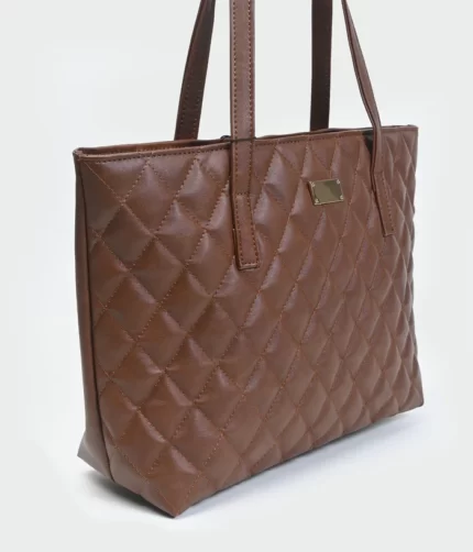 Pattern Shoulder Tote,Quilted bag