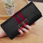 Casual Black Red Clutch ,Black Red Clutch