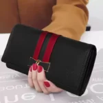 Casual Black Red Clutch ,Black Red Clutch