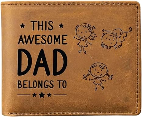 Dad Gifts Leather Wallet