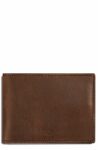 Bifold Brown Leather Wallet