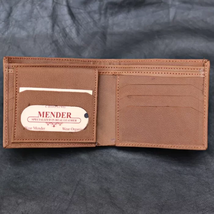 Bifold Leather Wallet for Men
