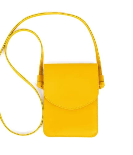 Ladies Yellow Crossbody Purse ,Ladies Yellow Crossbody