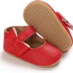 Soft Sole Baby Red Leather Shoes ,Red Leather Shoes