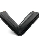 Luxury – Black with Brown strip ,Black bifold wallet