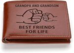 Grandson Gifts Leather Wallet