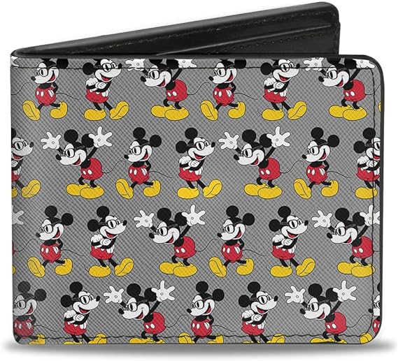 Mickey Mouse Emoji Leather Wallet