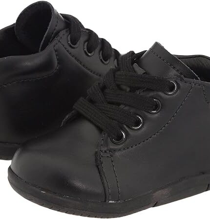 Stride Rite Baby Black Leather Sneaker ,Black Leather Sneaker