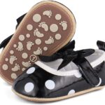 Soft Sole Baby Black Leather Shoes ,Black Leather Shoes