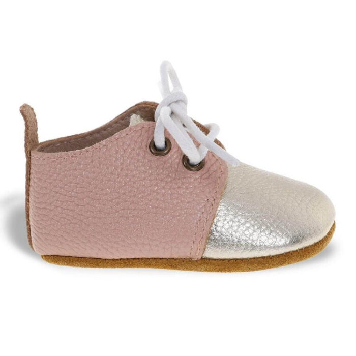 Princess Winter Pink Leather Shoes ,Pink Leather Shoes