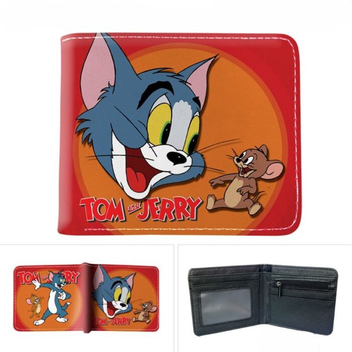 Tom and Jerry Red Bifold Wallet