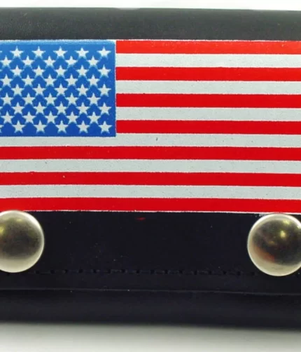 American Flag ,Genuine Leather Wallet ,American Flag Genuine Leather Wallet