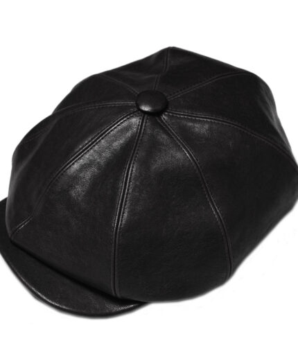 Outlaw Leather Panel Riders Cap