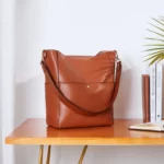 Brown Bag With Shoulder Straps