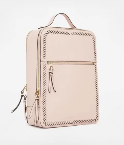Skin Leather Laptop Backpack