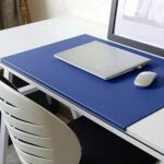 Navy Desk Mat with Edge Protector