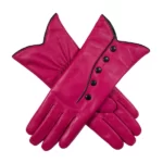 Wool-Lined Leather Gloves