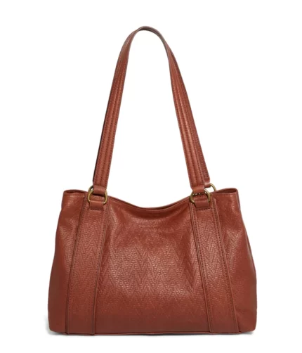 Brown Val Perfect Satchel Handbag