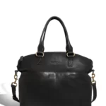 Lady Black Leather Handbags