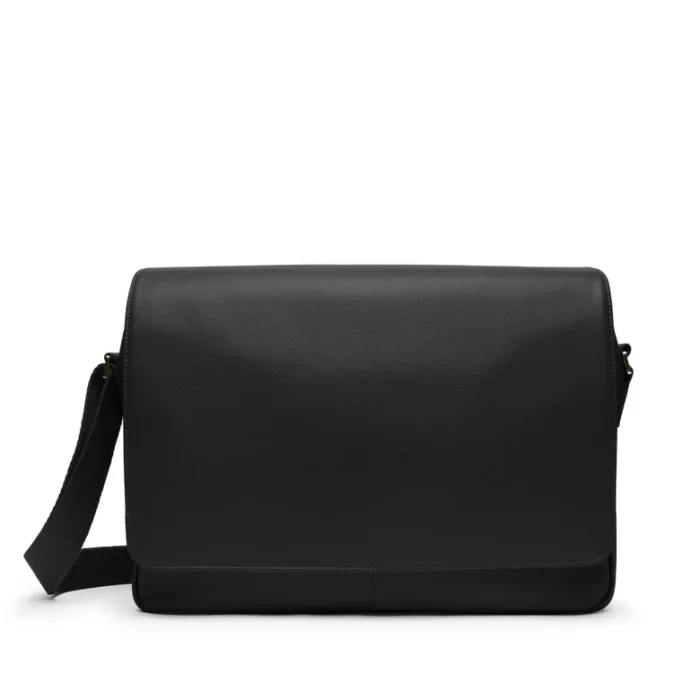 Laptop Black Messenger Bag