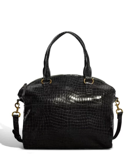 Black Alligator Leather Handbags