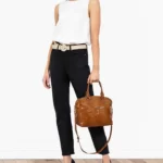 Tan Alligator Leather Handbags