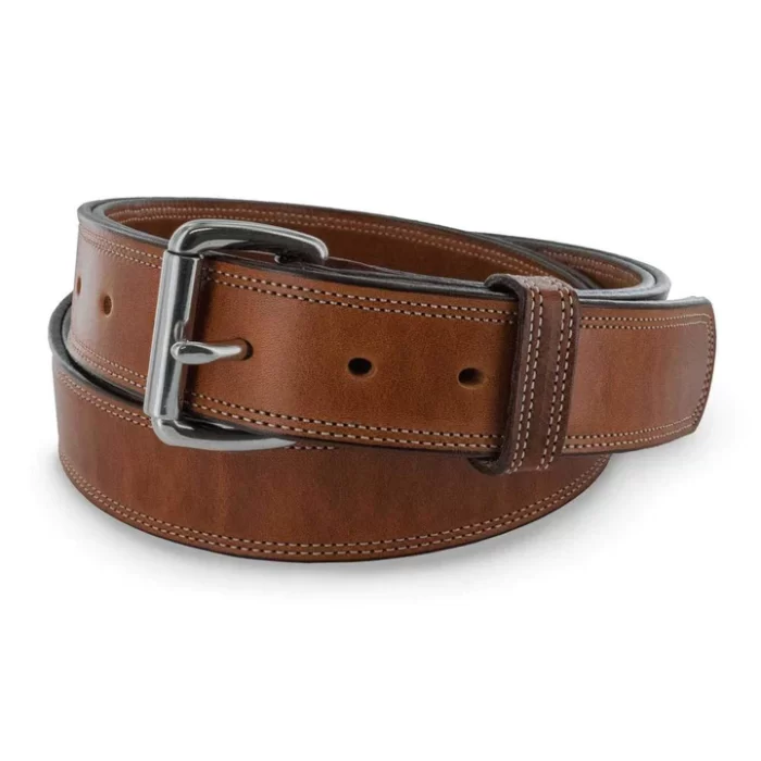The Premier Brown Leather Belt