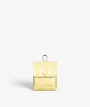 AirPods Yellow Leather Case