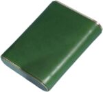 Men Green Leather Cigarette Case