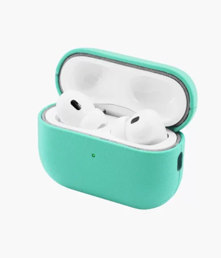 AirPods Pro Green Leather Case