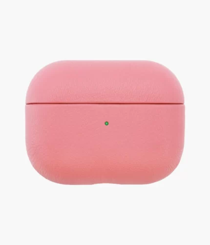 AirPods Pro Pink Leather Case