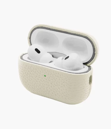 AirPods Pro Cream Leather Case