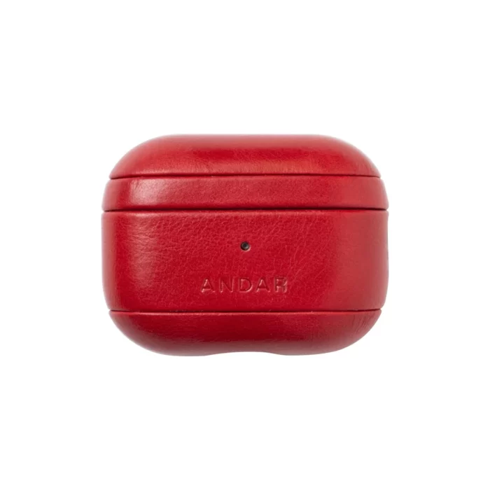 AirPods Pro Red Leather Case