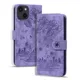 IPhone 13 Pro Max Purple Leather Case