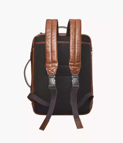 Leather Convertible Backpack Bag