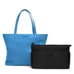 Zippered Downtown Blue Bag