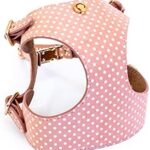 Printed Leather Dog Harness