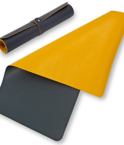 LEATHER Black CHANGING MAT