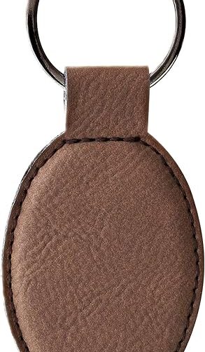 2 Pack Leather Tassel Keychain